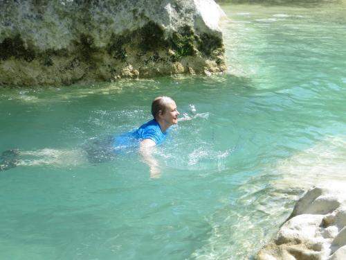 Swimming the Rio Vero