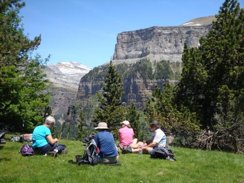 Resting in Ordesa National Park