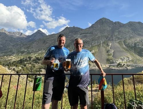 Well deserved cold drink