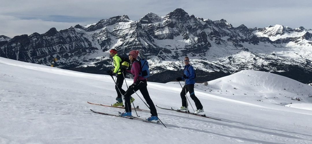 Ski touring at Panticosa