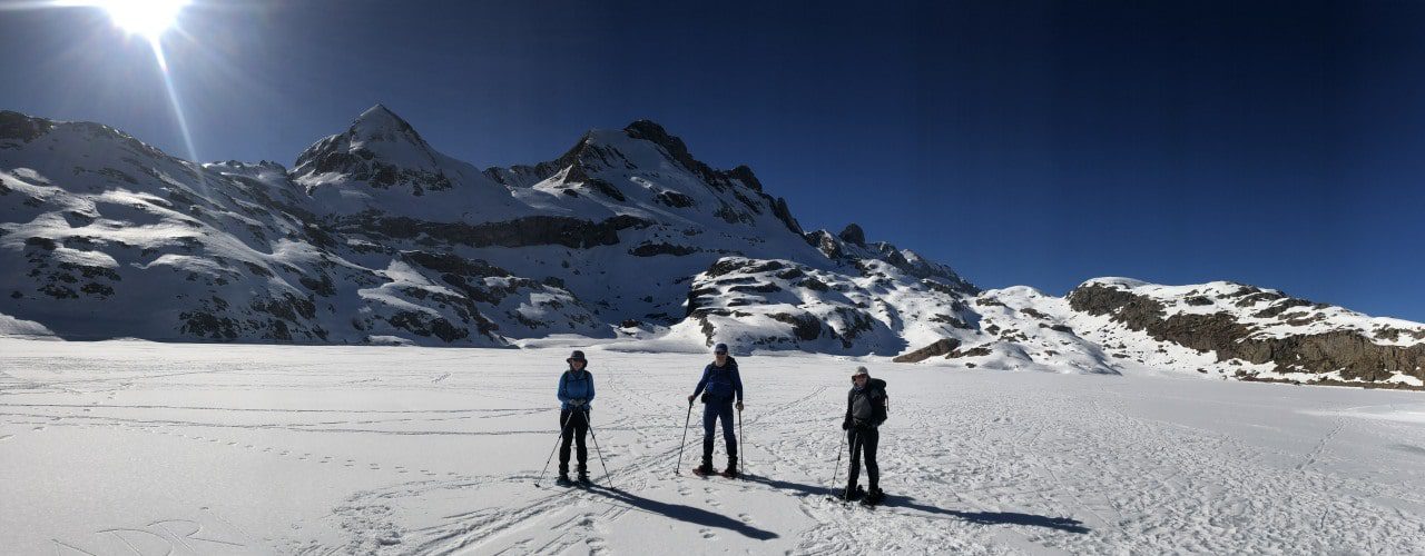 Snowshoeing holiday in the Pyrenees