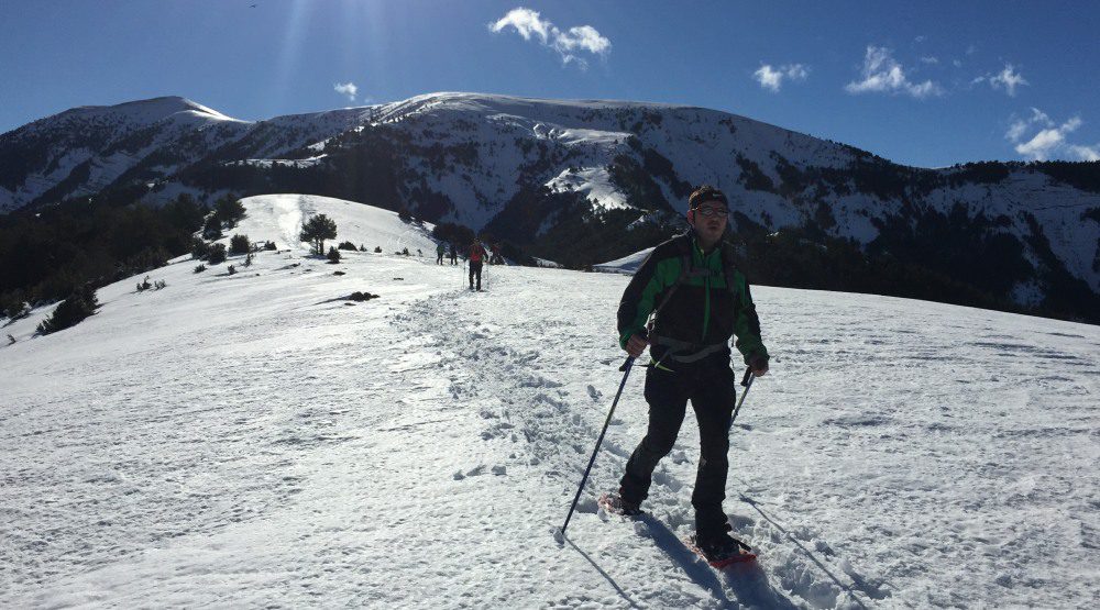 Snowshoeing from Cotefablo to Toronzué (2263m)