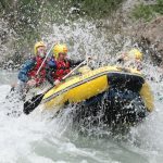White water rafting in the Pyrenees