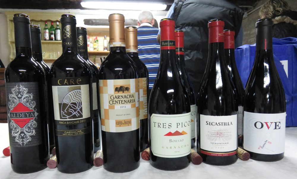 Grenache wine tasting